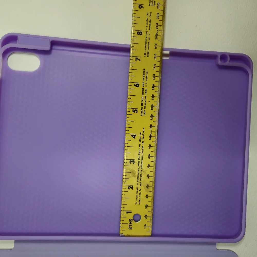 Purple Tablet Case Cover - Compatible Silicone Protective Case